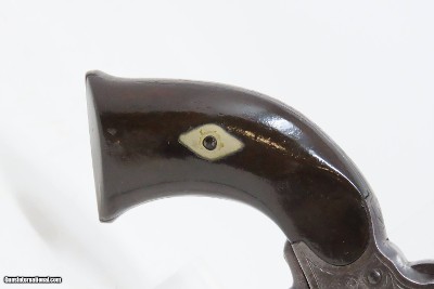 RARE Antique IXL NYC .31 Caliber DOUBLE ACTION Revolver CASED & ENGRAVEDNEW YORK CITY Made Popular SELF COCKING - Image 20 of 22