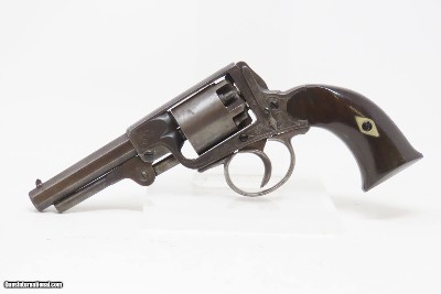 RARE Antique IXL NYC .31 Caliber DOUBLE ACTION Revolver CASED & ENGRAVEDNEW YORK CITY Made Popular SELF COCKING - Image 7 of 22