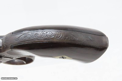 RARE Antique IXL NYC .31 Caliber DOUBLE ACTION Revolver CASED & ENGRAVEDNEW YORK CITY Made Popular SELF COCKING - Image 11 of 22