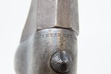 SCARCE Antique CONNECTICUT ARMS & Mfg. Co. .44 RF “BULLDOG” Deringer Pistol Rare HAMMOND PATENT Single Shot Deringer - 11 of 18