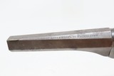 SCARCE Antique CONNECTICUT ARMS & Mfg. Co. .44 RF “BULLDOG” Deringer Pistol Rare HAMMOND PATENT Single Shot Deringer - 9 of 18