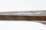 SCARCE Antique CONNECTICUT ARMS & Mfg. Co. .44 RF “BULLDOG” Deringer Pistol Rare HAMMOND PATENT Single Shot Deringer - 8 of 18