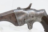 SCARCE Antique CONNECTICUT ARMS & Mfg. Co. .44 RF “BULLDOG” Deringer Pistol Rare HAMMOND PATENT Single Shot Deringer - 4 of 18