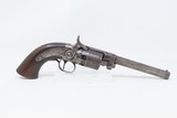 ANTEBELLUM Engraved MASSACHUSETTS ARMS Co. WESSON & LEAVITT Belt RevolverSCARCE; 1 of Only 1,000 Manufactured - 3 of 20