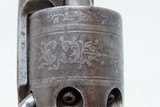 ANTEBELLUM Engraved MASSACHUSETTS ARMS Co. WESSON & LEAVITT Belt RevolverSCARCE; 1 of Only 1,000 Manufactured - 8 of 20