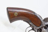 SCARCE Antique JAMES WARNER .28 Percussion Pocket Revolver CIVIL WAR EraSPRINGFIELD, MASSACHUSETTS Mfg. Pocket Revolver - 16 of 18