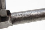 SCARCE Antique JAMES WARNER .28 Percussion Pocket Revolver CIVIL WAR EraSPRINGFIELD, MASSACHUSETTS Mfg. Pocket Revolver - 11 of 18