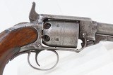 SCARCE Antique JAMES WARNER .28 Percussion Pocket Revolver CIVIL WAR EraSPRINGFIELD, MASSACHUSETTS Mfg. Pocket Revolver - 17 of 18