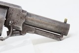 SCARCE Antique JAMES WARNER .28 Percussion Pocket Revolver CIVIL WAR EraSPRINGFIELD, MASSACHUSETTS Mfg. Pocket Revolver - 18 of 18