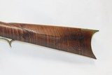 WINCHESTER, VIRGINIA Long Rifle by J LAUCK .46 PIONEER HOMESTEAD VA Antique Shenandoah Valley, Frederick County Family of Makers - 15 of 19