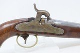 RARE Antique HENRY DERINGER U.S. NAVY Contract Model 1842 “Boxlock” PistolVERY SCARCE Box Lock Pistol Made for the U.S. Navy - 4 of 18