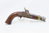RARE Antique HENRY DERINGER U.S. NAVY Contract Model 1842 “Boxlock” PistolVERY SCARCE Box Lock Pistol Made for the U.S. Navy - 2 of 18