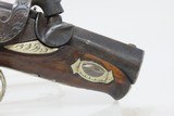 ENGRAVED Antique Belgian DERINGER .38 Percussion Pistol RIVERBOAT GAMBLERCALIFORNIA GOLD RUSH Era Pistol w/SILVER INLAYS - 5 of 17