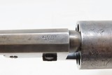 CIVIL WAR Era Antique Liege Proofed COLT M1851 NAVY Copy .36 Perc. Revolver Belgian Copy of the ICONIC COLT 1851 NAVY - 8 of 20