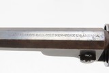 NICE Antique CIVIL WAR COLT M1862 Pocket NAVY .38 RF CONVERSION RevolverLOW THREE DIGIT SERIAL NUMBER (#310) Pocket Model - 10 of 21