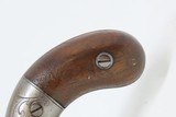 GOLD RUSH Era ALLEN & THURBER Antique WORCHESTER Period PEPPERBOX RevolverENGRAVED First DA Revolving Percussion Pistol - 3 of 18
