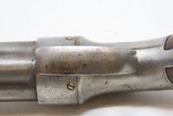 GOLD RUSH Era ALLEN & THURBER Antique WORCHESTER Period PEPPERBOX RevolverENGRAVED First DA Revolving Percussion Pistol - 13 of 18