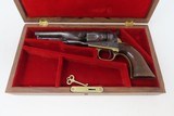 c1866 COLT Model 1862 POLICE .36 Revolver 5-Shot Post-Civil War Antique In Modern Fitted Case - 3 of 22