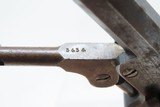 c1861 mfr CASED COLT Model 1849 POCKET .31 Revolver CIVIL WAR Antique With Stagecoach Robbery Cylinder Scene - 18 of 25