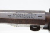 c1861 mfr CASED COLT Model 1849 POCKET .31 Revolver CIVIL WAR Antique With Stagecoach Robbery Cylinder Scene - 15 of 25