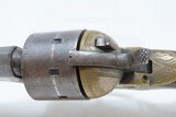 NICE Antique CIVIL WAR Era Engraved MOORE’S PATENT CO. .32 RF BELT Revolver Scarce & Very Collectible Civil War Revolver - 7 of 19