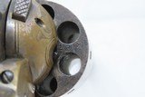 NICE Antique CIVIL WAR Era Engraved MOORE’S PATENT CO. .32 RF BELT Revolver Scarce & Very Collectible Civil War Revolver - 14 of 19