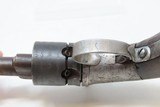 VERY RARE Antique JAMES WARNER .28 FIRST MODEL Percussion Pocket Revolver
CIVIL WAR ERA 1st Model Pocket; 1 of < 500 Made - 12 of 19