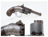 VERY RARE Antique JAMES WARNER .28 FIRST MODEL Percussion Pocket Revolver
CIVIL WAR ERA 1st Model Pocket; 1 of < 500 Made - 1 of 19