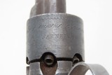 VERY RARE Antique JAMES WARNER .28 FIRST MODEL Percussion Pocket Revolver
CIVIL WAR ERA 1st Model Pocket; 1 of < 500 Made - 14 of 19