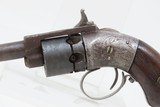 VERY RARE Antique JAMES WARNER .28 FIRST MODEL Percussion Pocket Revolver
CIVIL WAR ERA 1st Model Pocket; 1 of < 500 Made - 18 of 19