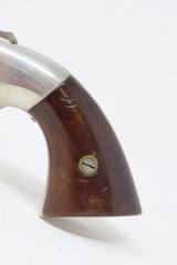 RARE 1 of 300 CIVIL WAR Antique E. A. PRESCOTT .32 RF POCKET Model Revolver SERIAL NUMBER “192” with CIRCULAR SIDE PLATE - 3 of 16