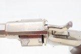 RARE 1 of 300 CIVIL WAR Antique E. A. PRESCOTT .32 RF POCKET Model Revolver SERIAL NUMBER “192” with CIRCULAR SIDE PLATE - 7 of 16