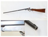 MASSACHUSETTS ARMS MODEL 1865 .40 Caliber Percussion
26” CIVIL WAR Antique With Tang-Mounted Rear Peep Sight