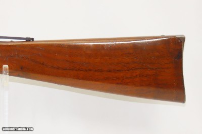 MASSACHUSETTS ARMS MODEL 1865 .40 Caliber Percussion26” CIVIL WAR Antique With Tang-Mounted Rear Peep Sight - Image 3 of 19