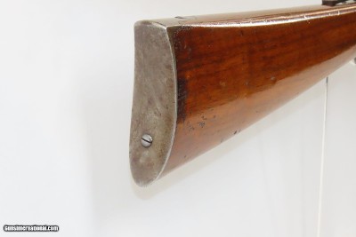 MASSACHUSETTS ARMS MODEL 1865 .40 Caliber Percussion26” CIVIL WAR Antique With Tang-Mounted Rear Peep Sight - Image 18 of 19