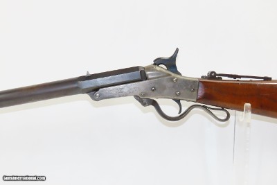 MASSACHUSETTS ARMS MODEL 1865 .40 Caliber Percussion26” CIVIL WAR Antique With Tang-Mounted Rear Peep Sight - Image 4 of 19