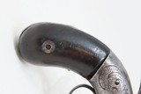 Antique STOCKING & Co. .28 Percussion PEPPERBOX Point & Shoot BELLY GUNENGRAVED Pre-CIVIL WAR Era 6-Shot Pepperbox - 17 of 17