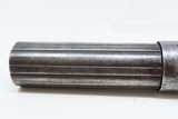 Antique STOCKING & Co. .28 Percussion PEPPERBOX Point & Shoot BELLY GUNENGRAVED Pre-CIVIL WAR Era 6-Shot Pepperbox - 15 of 17