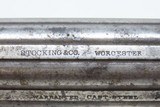 Antique STOCKING & Co. .28 Percussion PEPPERBOX Point & Shoot BELLY GUNENGRAVED Pre-CIVIL WAR Era 6-Shot Pepperbox - 8 of 17