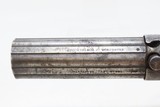 Antique STOCKING & Co. .28 Percussion PEPPERBOX Point & Shoot BELLY GUNENGRAVED Pre-CIVIL WAR Era 6-Shot Pepperbox - 11 of 17