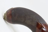 BRASS BARREL Antique GILLET of BRISTOL .50 Percussion Conversion PistolNAPOLEONIC WARS ERA English Pistol - 3 of 19