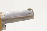 CIVIL WAR Era Antique MOORE’S PATENT FIREARMS All Metal No. 1 .41 DeringerRARE & Beautifully Engraved CIVIL WAR Era Pistol - 16 of 16