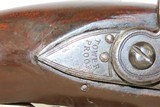 1830s PAGET CAVALRY CARBINE Military Flintlock MEXICAN-AMERICAN WAR Antique Made by W.L. & H. SARGANT - 7 of 19