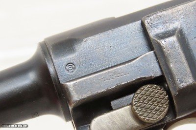 DWM BRAZILIAN Contract LUGER M1906 7.65x21mm Pistol C&R HOLSTER/TOOL CIRCLED “B” on Receiver; CARREGADA on the Extractor - Image 8 of 23