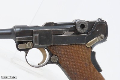DWM BRAZILIAN Contract LUGER M1906 7.65x21mm Pistol C&R HOLSTER/TOOL CIRCLED “B” on Receiver; CARREGADA on the Extractor - Image 6 of 23