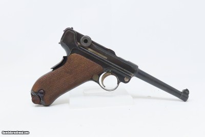 DWM BRAZILIAN Contract LUGER M1906 7.65x21mm Pistol C&R HOLSTER/TOOL CIRCLED “B” on Receiver; CARREGADA on the Extractor - Image 20 of 23
