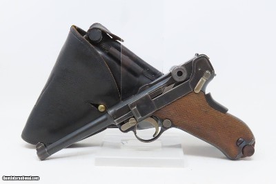 DWM BRAZILIAN Contract LUGER M1906 7.65x21mm Pistol C&R HOLSTER/TOOL CIRCLED “B” on Receiver; CARREGADA on the Extractor - Image 2 of 23