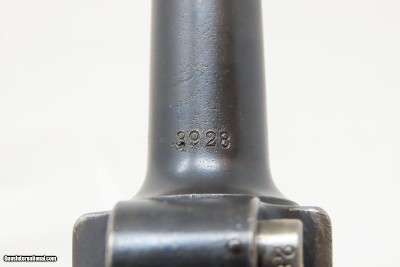 DWM BRAZILIAN Contract LUGER M1906 7.65x21mm Pistol C&R HOLSTER/TOOL CIRCLED “B” on Receiver; CARREGADA on the Extractor - Image 19 of 23