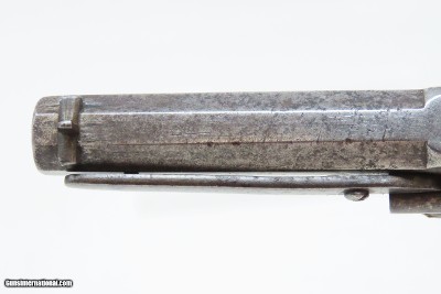 ADAMS Patent POCKET Revolver ANCION & CIE Belgium .32 Antique ENGRAVED Early Double Action Only Revolver - Image 9 of 19