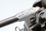 c1857 COLT Model 1851 NAVY Revolver CIVIL WAR RANGER Antique Third Model, 3rd Type CUT FOR SHOULDER STOCK, Swivel - 17 of 21